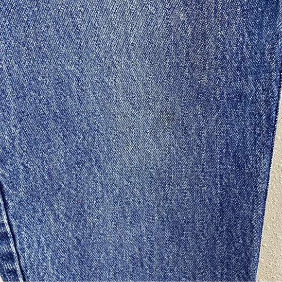 Vintage 80s Levi's 573 Denim Blue Jeans - 16 (31x30) - Picture 7 of 16